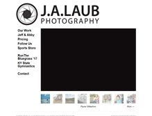 Tablet Screenshot of jalaubphotography.com